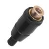 Yuecoom Fishing Net Rod Pod Connector, 8mm M8/M10/M12 Screw Net Head Adapter Anti Rotation Screw Net Head Adapter (Black) view 4