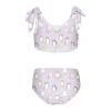 Aflyko Girls' Swimwear Cartoon Kitten Cat Cute 2-Piece Bikini Set Summer Swimsuit Holiday Bathing Suit Hawaii Beachwear Water Sport Tankini Set 7-8T view 2