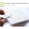 Foam Play Mat, Interlocking Foam Floor Mats, Thick Soft Interlocking Carpet Tiles, Yoga Exercise Jigsaw Puzzle Playmats, Crawling Area Rugs, Easy to Install DIY, 12x12in(Size:10PCS,Color:White) view 4