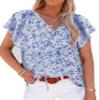 70s Tops for Women Womens Tops Dressy Casual Womens Shirts Dressy Casual Summer Blouses for Women 2023 view 1