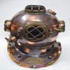 Diving Divers Helmet Solid Steel & Aluminum Scuba Diving Helmet 18'' Diving Helmet Replica US Navy Mark V in Copper Antique Finish view 3