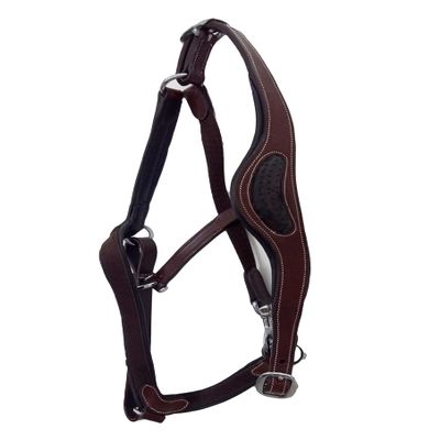 Comfort Soft Lined Snaffle Bridal with Hand Stopper Handcrafted Lightweight Unique Gift by EQUESTRAIN Enterprises (Small/Ponyq, Brown)