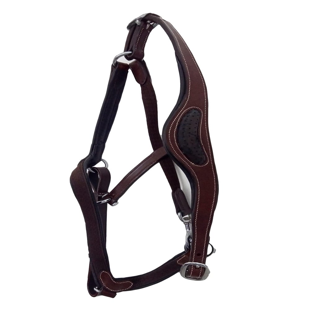 Comfort Soft Lined Snaffle Bridal with Hand Stopper Handcrafted Lightweight Unique Gift by EQUESTRAIN Enterprises (Small/Ponyq, Brown)