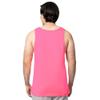 Fruit of The Loom Men's Eversoft Cotton Sleeveless T Shirts, Breathable & Moisture Wicking with Odor Control, Sizes S-4X, Tank-2 Pack-Neon Pink, XX-Large view 2