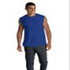 Fruit of The Loom Men's Eversoft Cotton Sleeveless T Shirts, Breathable & Moisture Wicking with Odor Control, Sizes S-4X, Muscle-2 Pack-Blue, Large view 4