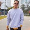 Hanes Men's EcoSmart Fleece Sweatshirt, Cotton-Blend Pullover, Crewneck Sweatshirt for Men view 3