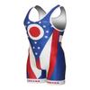 Matman USA The States Series Men's & Boy's Wrestling - Weightlifting - Exercise Singlet - Made in the U.S.A. (Multicolor, Large, Ohio) view 1