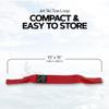 Jettribe Jet Ski Tow Loop - Nylon Tow for Ultimate Watercraft Performance - Jettribe PWC Race Accessories for Secure Emergency Tows - Bow Tow Strap with Quick Connect - Red view 4