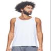 Expert Brand USA-Made Men's MoCA Cotton Blend Sleeveless Muscle Shirt, White, Large view 1