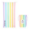 Dock & Bay Customized Beach Towel - Quick Dry, Sand Free - Compact, Lightweight - 100% Recycled - Includes Bag - Summer - Unicorn Waves - Extra Large view 1