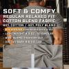 Gymish Lifestyle Strength Training Workout T-Shirt Iron Discipline Mens Gym Training Muscle Tee (MED, Iron Discipline Warm Grey) view 4