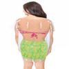 The Original Women's Bikini Shirt - Funny Bikini Print Bathing Suit Cover-up Beach Tshirt Dress for Women Men (Tropical girl, One Size Plus) view 3