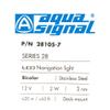 Aqua Signal Boat Navigation Bow Light 28105-7 | Series 28 Bi-Color view 4