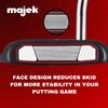 Majek K5 P-202 New Red and Black Golf Putter Right Handed Club Claw Style Forgiving Mallet 32 Inches Precision Steel Shaft Lady Flex Ultra Petite Length Perfect for Lining up Your Putts view 3