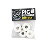 Pig Skateboard Bushings Soft 81A White with Dime Bag Axle, Kingpin Nuts and Speed Kit - Rebuild/Refresh Pack That fits Almost All Skateboard Trucks view 2