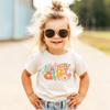 Birthday Girl Groovy Flowers Shirt for All-Ages Birthday Outfit for Baby and Toddler Youth Girls Natural Shirt Youth Medium view 4