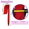 DuragPro 4 Pack Silk Durag for Men, Enhenced Duribility and Compression, Silky Satin Do Rag (Black/Green/Blue/Red) view 3
