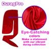 DuragPro 4 Pack Silk Durag for Men, Enhenced Duribility and Compression, Silky Satin Do Rag (Black/Green/Blue/Red) view 4
