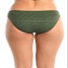La Blanca Women's Hipster Swimsuit Bottom, Olive//Saltwater Sands, 8 view 2