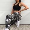 Camouflage Pants for Women Casual Combat Army Cargo Pants Multi-Pocket Military Tactical Bound Feet Camo Cargo Trouser view 2
