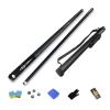 DFT Maple Pool cue Set, Large, Medium and Small Head Carbon cue 1/2 Split, Barrel, Box, cue Length 58 inches, Suitable for Chinese Black Eight/American Nine Ball Play(Color:Rod Barrel,Size:10mm) view 1