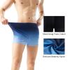 Angel season Swim Jammers for Men Square Leg Swimsuit Athletic Training Quick Dry Chlorine Resistant Mens Swim Briefs Light Blue view 4