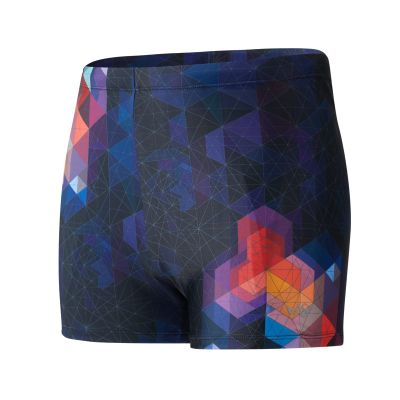 Angel season Swim Jammers for Men Square Leg Swimsuit Athletic Training Quick Dry Chlorine Resistant Mens Swim Briefs Dark Black