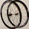 RUJIXU 700c Road Bike Wheelset Rim/V Brake Clincher 38mm Lightweight Quick Release 7 8 9 10 11 Speed Cassette Bicycle Wheels 1960g (Color : B, Size : 700C) view 2