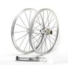 RUJIXU 406 Rim BMX Foldable Bicycle Wheelset 20'' C/V Brake Quick Release Wheels for 7/8/9/10/11 Speed Cassette 1294g (Color : C, Size : 406) view 1