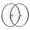 RUJIXU BMX Wheelset 406 451 24in Foldable Bicycle Rim C/V Brake Wheels Solid Shaft Hub for Rotary Flywheel 6/7/8/9 Speed (Color : Silver HUD, Size : 20"/451) view 1