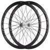 RUJIXU Bike Wheelset 700c Rim 40mm Quick Release Wheels V/C Brake Carbon Hub for 7 8 9 10 11 Speed Cassette 1925g Road Cruiser Bicycle Wheels (Color : Silver hud, Size : 700C) view 1