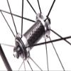 RUJIXU Bike Wheelset 700c Rim 40mm Quick Release Wheels V/C Brake Carbon Hub for 7 8 9 10 11 Speed Cassette 1925g Road Cruiser Bicycle Wheels (Color : Silver hud, Size : 700C) view 2