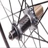RUJIXU Bike Wheelset 700c Rim 40mm Quick Release Wheels V/C Brake Carbon Hub for 7 8 9 10 11 Speed Cassette 1925g Road Cruiser Bicycle Wheels (Color : Silver hud, Size : 700C) view 3