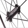 RUJIXU Bike Wheelset 700c Rim 40mm Quick Release Wheels V/C Brake Carbon Hub for 7 8 9 10 11 Speed Cassette 1925g Road Cruiser Bicycle Wheels (Color : Black hud, Size : 700C) view 2