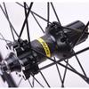 RUJIXU MTB Bicycle Wheelset, Mountain Bike Front Rear Wheels Set 26" 27.5" 29" Double Layer Alloy Rim Sealed Bearing, QR 8-11 Speed Cassette Carbon Hub Disc Brake 6 Bolts (Color : Black hud, Size : 2 view 4