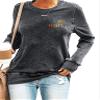 The World Is A Better Place With You Tshirt Front Snd Back You Matter T Shirt To The Person Behind Me Women Long Sleeve Crewneck Sweatshirt Fun Graphic Tops Positive Shirt Be Kind To You Mind Shirt view 2