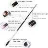 RYGHTTYT snooker and pool cues adult with case 1/2 Split Pool Cue Stick Single Pole, Maple Pool Cue Black Forelimbs 57Inch, Billiard Pool Cue Adult 19Oz Nano Hard Paint 10.8/11.8/13Mm Tips,Black Maple view 3