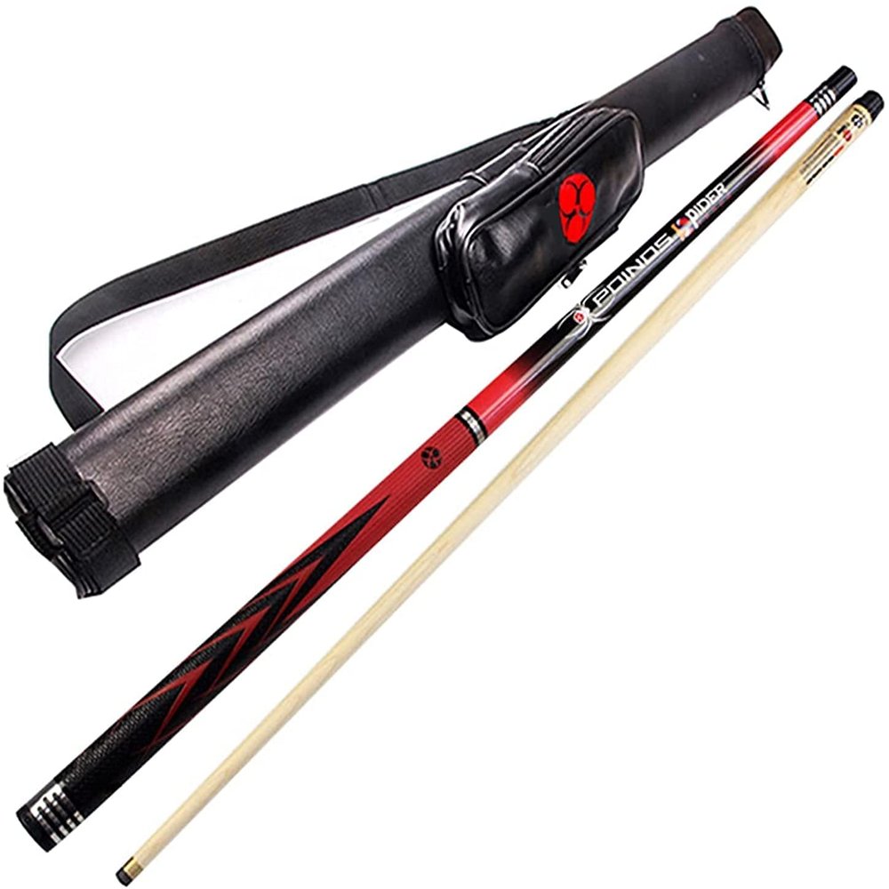 RYGHTTYT snooker and pool cues adult with case Maple Pool Cue Adult 57Inch, 1/2 Split High-Performance Pool Cue Stick 19Oz Sport Silicone Grip, Handmade Snooker Cue Adult 9.5-11.5-13Mm Tips,Rod Box Se