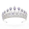 Cubic Zirconia Royal Tiara Crown for Women view 1