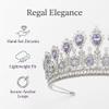 Cubic Zirconia Royal Tiara Crown for Women view 4