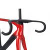 HIMALO 700C Carbon Road Bike Frameset 43/46.5/50/51.5/53/54/55/56cm C Brake Frame QR 100/130mm Internal Routing,with Handlebar (Color : Blue, Size : 46.5CM) view 3
