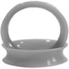 1 PAIR (2pcs) SILICONE EARSKIN TUNNELS Double Flare Gauges Super Ultra Thin Soft Flexible Flesh Plugs 1042 (7/16" (11MM), Gray) view 1
