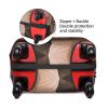 Custom Luggage Cover Design Your Own Luggage Covers For Suitcase Personalized Baggage Suitcase Protector Customized Anti-scratch Suitcase Cover Customize Photo Travel Luggage Cover (L, fit 25-28 Inch Luggage) view 2