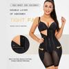 Beauty_yoyo Women Hi-Waist Thigh Slimmer Fajas Colombianas Hip Enhancer Tummy Control Body Shaper Black view 4