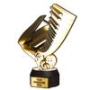 Trophymonster Music Real Wood Eco Friendly Trophy Award | for Club, School & Presentations | Free Engraving view 2