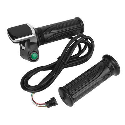 Electric Throttle Grip, Precise Speed Control LCD Voltage Display Controller for Scooter Riders Bike Enthusiasts and Power Tool Professionals