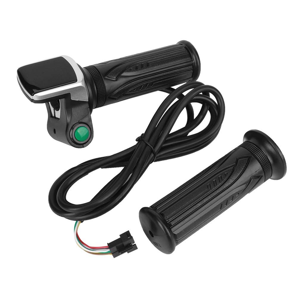 Electric Throttle Grip, Precise Speed Control LCD Voltage Display Controller for Scooter Riders Bike Enthusiasts and Power Tool Professionals