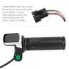Electric Throttle Grip, Precise Speed Control LCD Voltage Display Controller for Scooter Riders Bike Enthusiasts and Power Tool Professionals view 3