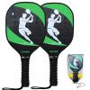 doorslay Pickleball Paddles Set of 2, Premium Wood Pickle Ball Paddle Set with 2 Fiberglass Rackets, 2 Pickleball Balls with Carry Bag for Outdoor Indoor Adults Men Women view 1