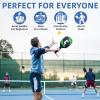doorslay Pickleball Paddles Set of 2, Premium Wood Pickle Ball Paddle Set with 2 Fiberglass Rackets, 2 Pickleball Balls with Carry Bag for Outdoor Indoor Adults Men Women view 3